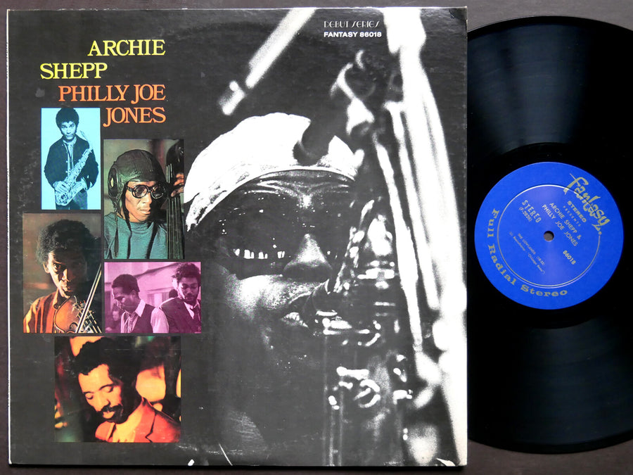 ARCHIE SHEPP & PHILLY JOE JONES LP FANTASY 86018 US 1971 DG ST Antony Braxton NM
