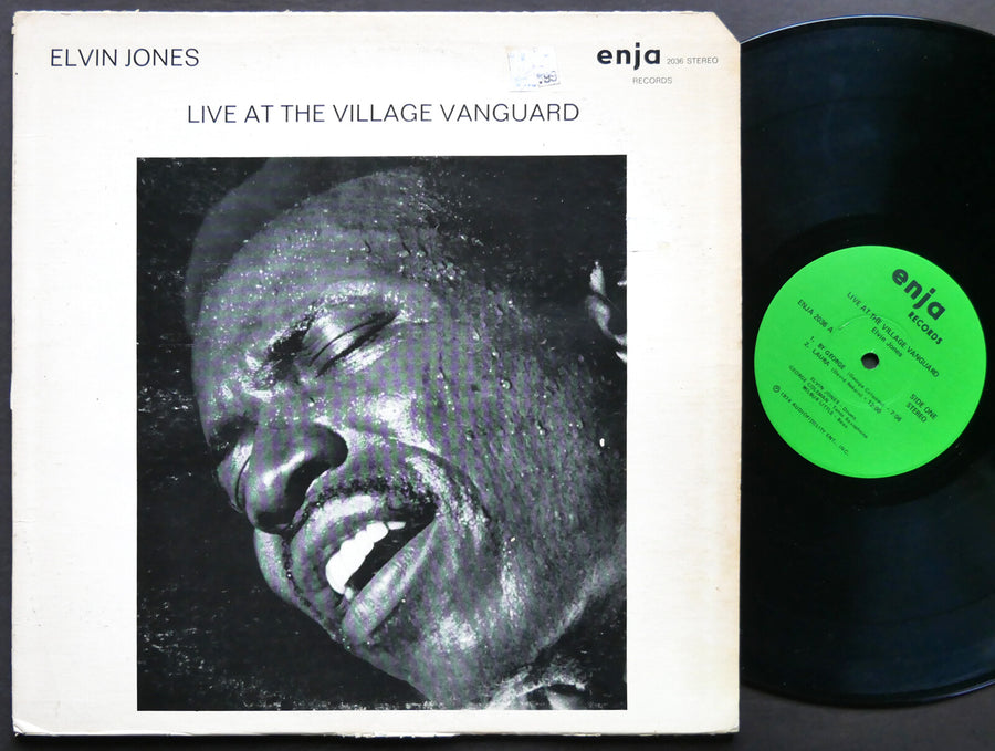 ELVIN JONES Live At The Village Vanguard LP ENJA 2036 US 1974 George Coleman