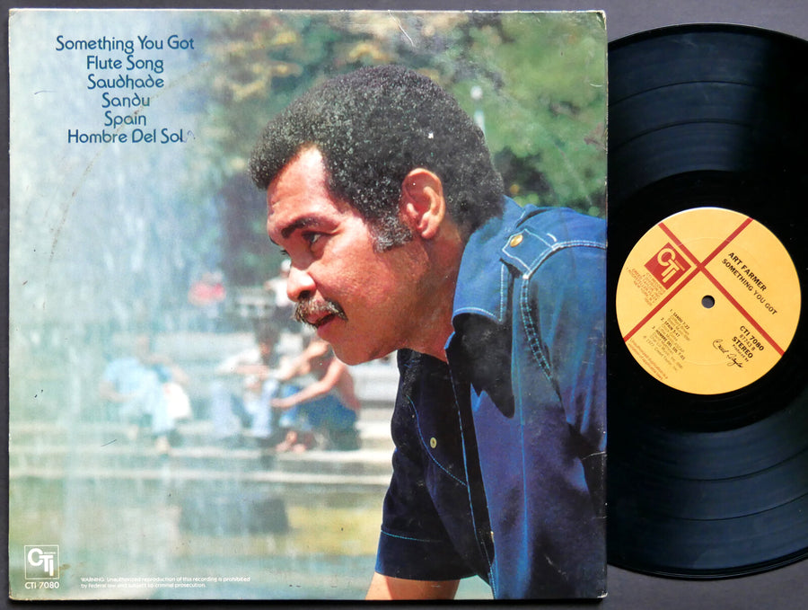 ART FARMER YUSEF LATEEF Something You Got LP CTI 7080 US 1977 David Matthews