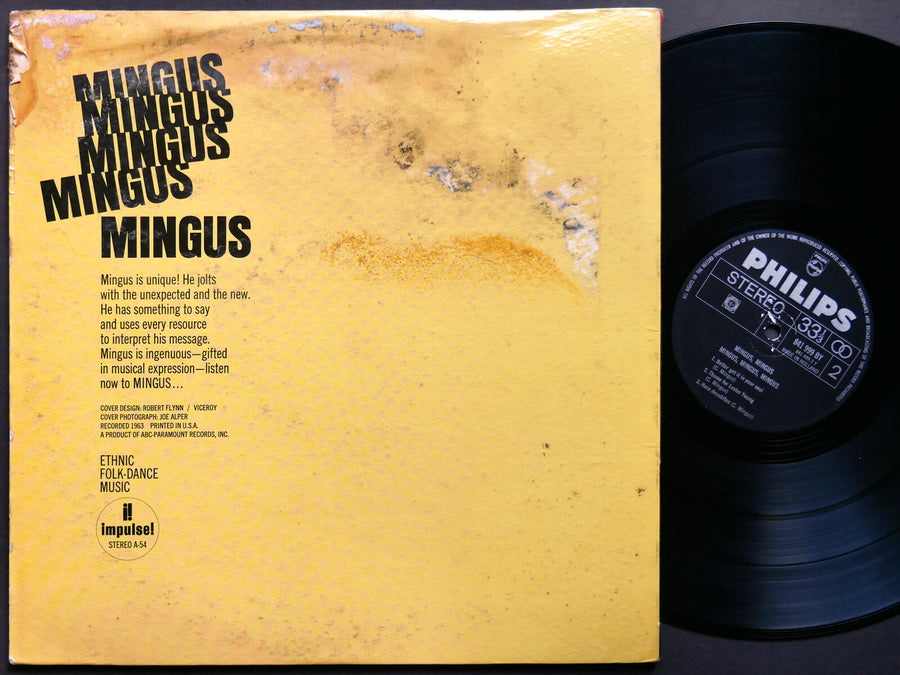 CHARLES MINGUS Mingus x 5 LP PHILIPS 841 999 BY HOLLAND 1964 JAZZ Eric Dolphy