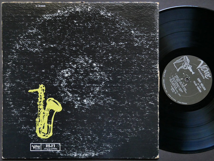 GERRY MULLIGAN At The Village Vanguard LP VERVE V-8396 US 1961 MONO Clark Terry