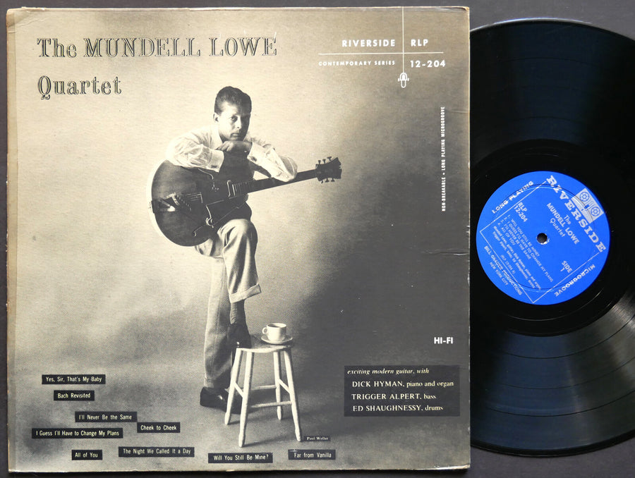 MUNDELL LOWE Quartet LP RIVERSIDE RECORDS RLP 12-204 US 1959 DG MONO JAZZ