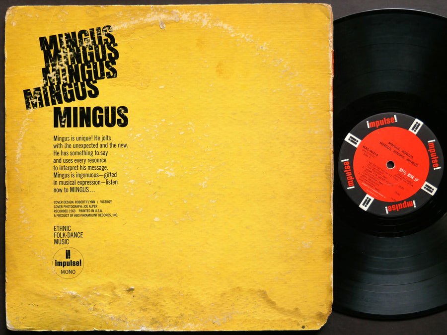 CHARLES MINGUS Mingus x 5 LP IMPULSE! MAS-90218 US 1964 JAZZ MONO Eric Dolphy