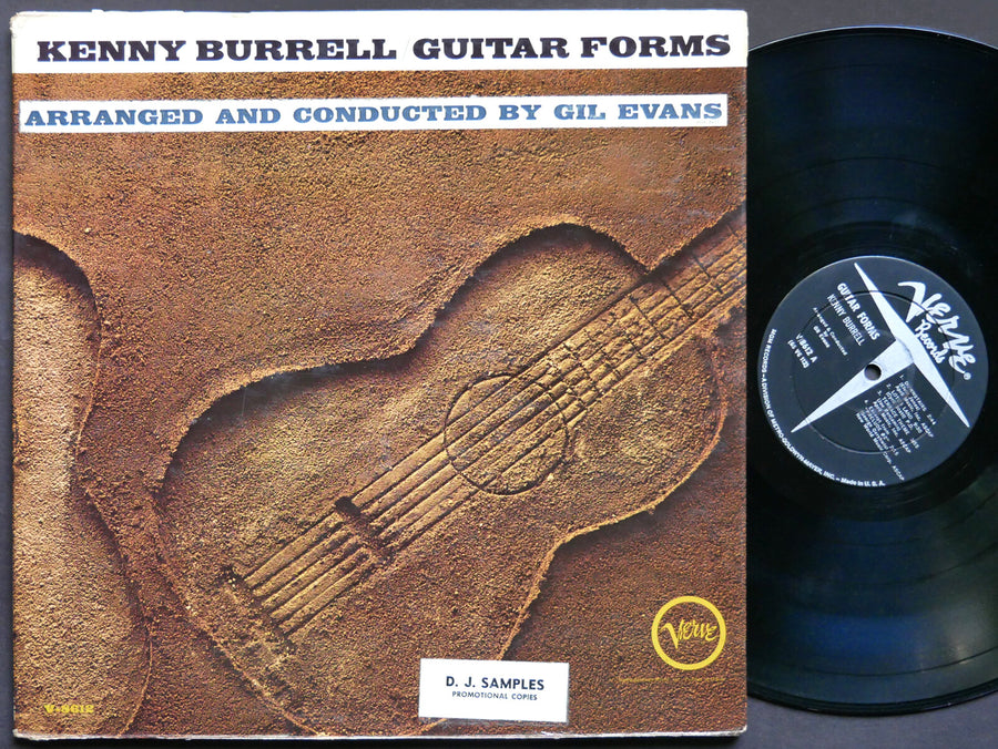 KENNY BURRELL Guitar Forms LP VERVE RECORDS V-8612 US '65 RVG DG MONO Lee Konitz