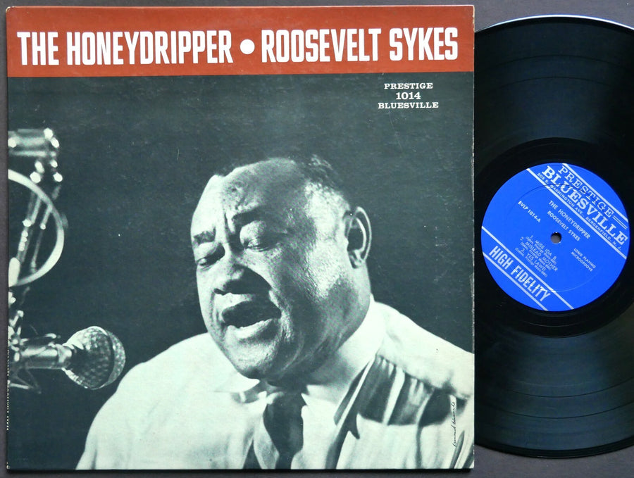 ROOSEVELT SYKES The Honeydripper LP PRESTIGE BLUESVILLE BV-1014 US 1961 DG MONO