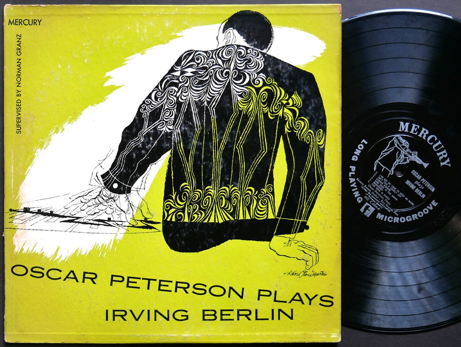 OSCAR PETERSON Plays Irving Berlin LP MERCURY MGC-603 US 1953 DG MONO Ray Brown