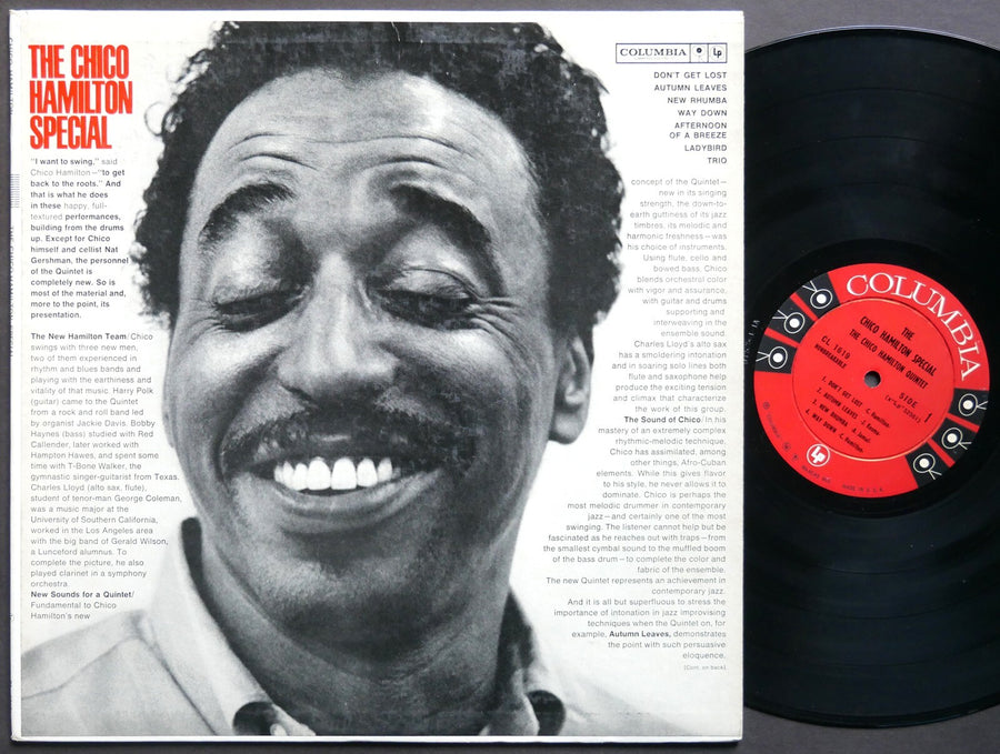 CHICO HAMILTON QUINTET Special LP COLUMBIA CL 1619 6-EYE DG MONO Charles Lloyd