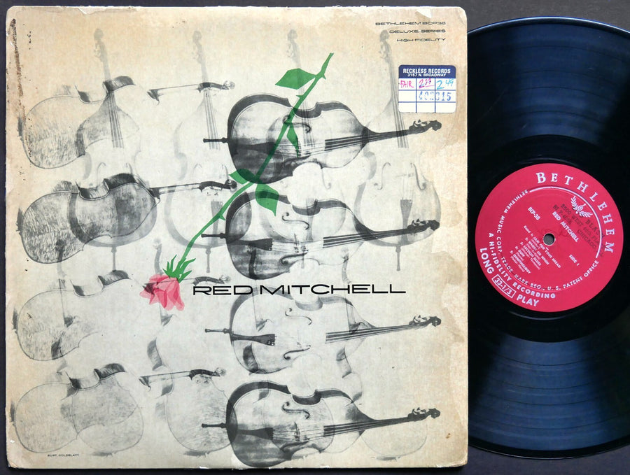 RED MITCHELL Self Titled LP BETHLEHEM BCP 38 US 1956 DG MONO Hampton Hawes