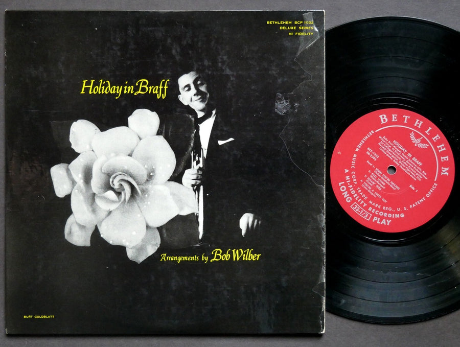 RUBY BRAFF Holiday In Braff 10" LP BETHLEHEM RECORDS BCP 1032 US 1955 DG MONO