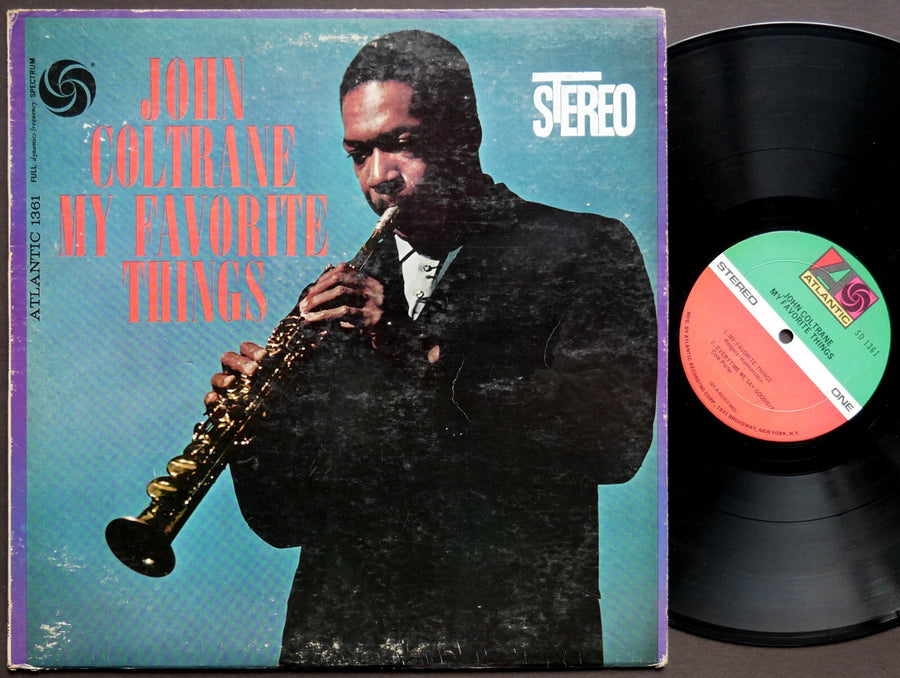 JOHN COLTRANE My Favorite Things LP ATLANTIC 1361 US '68 Elvin Jones McCoy Tyner