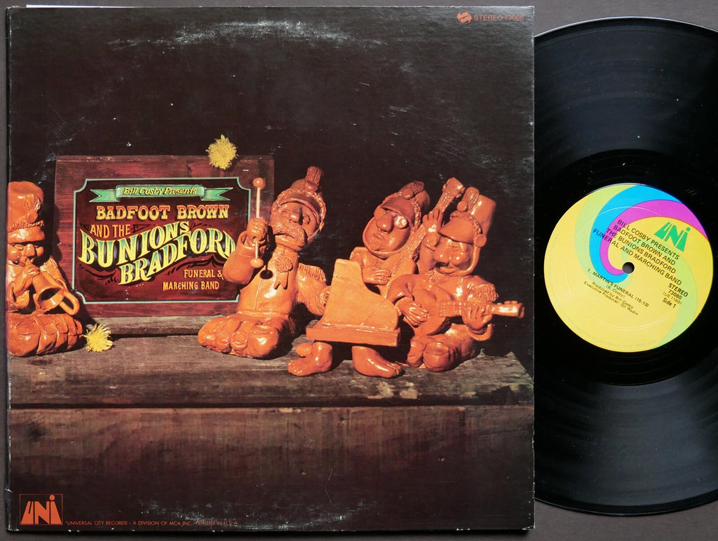 BILL COSBY BADFOOT BROWN The Bunions Bradford.. LP UNI RECORDS 73080 ATCQ