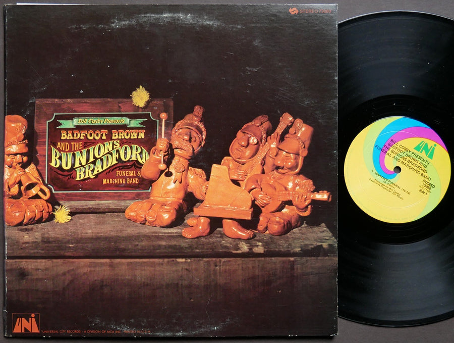 BILL COSBY BADFOOT BROWN The Bunions Bradford.. LP UNI RECORDS 73080 ATCQ