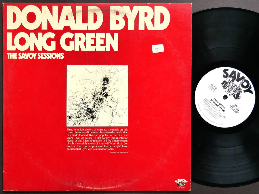 DONALD BYRD Long Green LP SAVOY RECORDS SJL 1101 US 1976 PROMO Paul Chambers