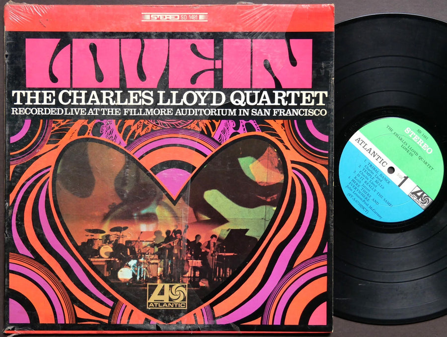 CHARLES LLOYD Quartet Love-In LP ATLANTIC 1481 US 1967 JAZZ Jack DeJohnette