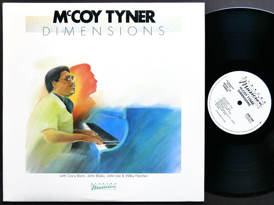MCCOY TYNER Dimensions LP ELEKTRA MUSICIAN 60350-1-E Gary Bartz Wilby Fletcher