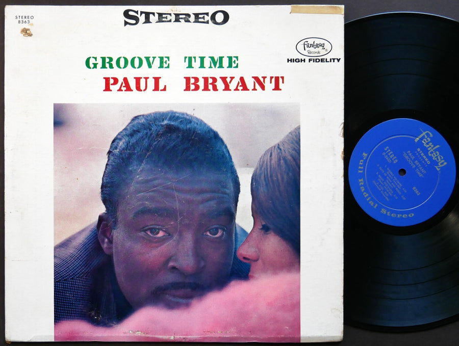 PAUL BRYANT Groove Time LP FANTASY 8363 US 1964 DG Plas Johnson Gene Edwards