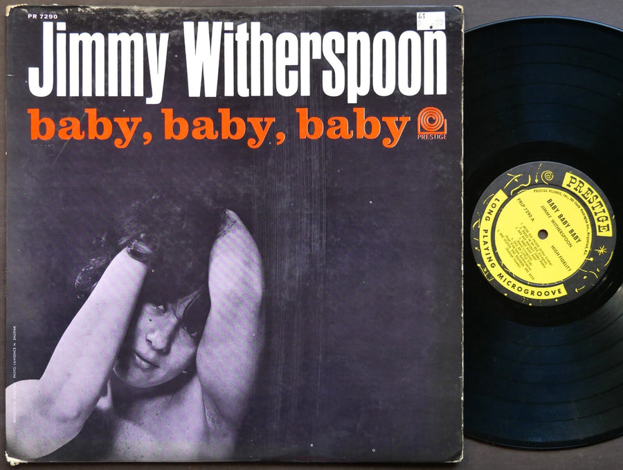 JIMMY WITHERSPOON Baby, Baby, Baby LP PRESTIGE PRLP 7290 US 1963 David Axelrod