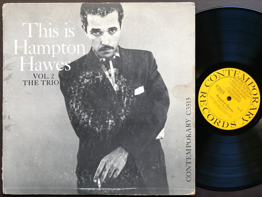 HAMPTON HAWES This Is Vol. 2 The Trio LP CONTEMPORARY C 3515 US '56 JAZZ DG MONO
