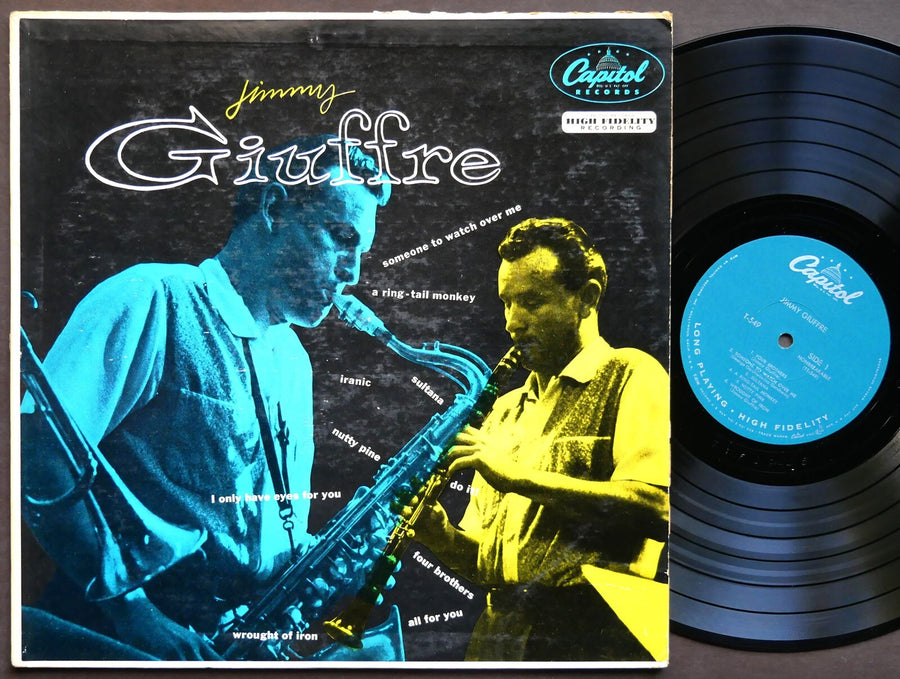 JIMMY GIUFFRE Self Titled CAPITOL RECORDS T 549 MONO Russ Freeman Curtis Counce