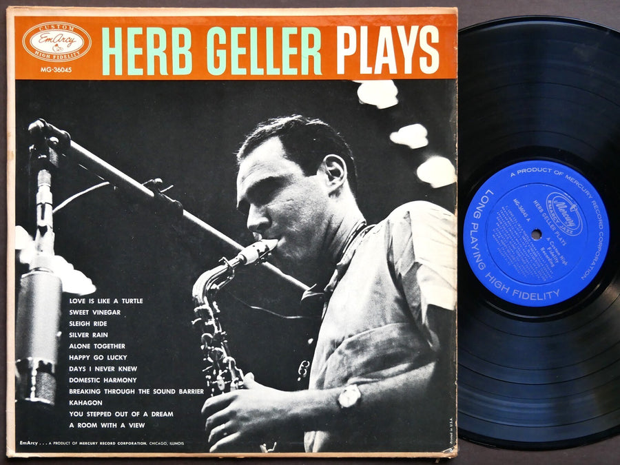 HERB GELLER Plays EMARCY MG-36045 US 1955 DG MONO Curtis Counce Leroy Vinnegar