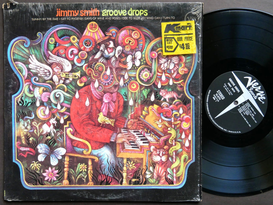 JIMMY SMITH Groove Drops LP VERVE RECORDS V6-8794 US 1969 JAZZ Johnny Pate