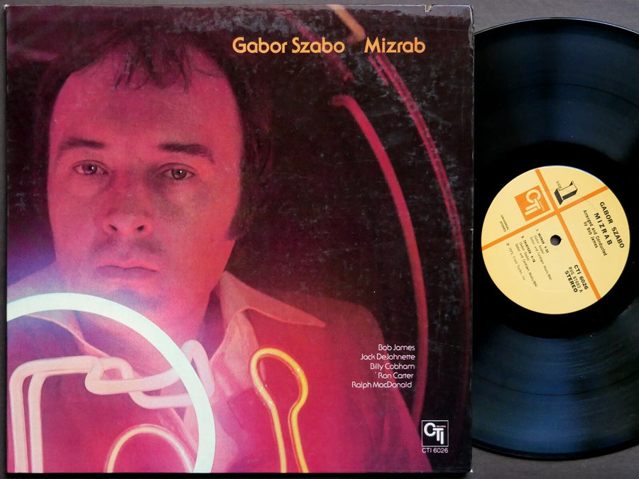 GABOR SZABO Mizrab LP CTI RECORDS CTI 6026 US 1973 RVG Jack DeJohnette Bob James