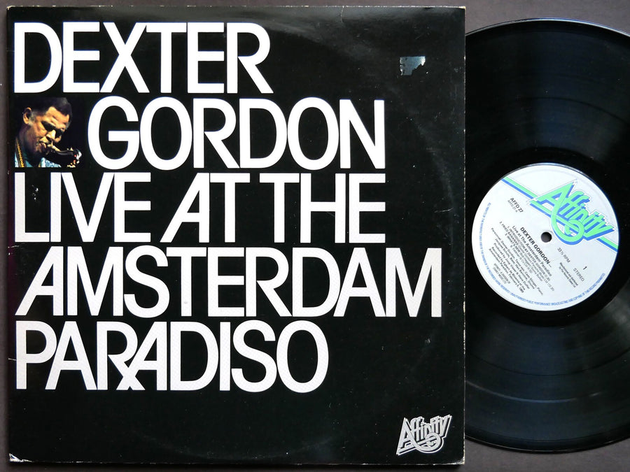 DEXTER GORDON Live At The Amsterdam Paradiso 2 x LP AFFINITY AFFD 27 UK 1971