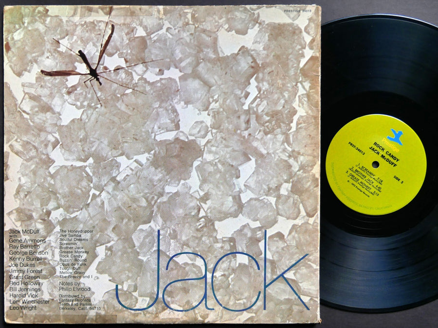 BROTHER JACK MCDUFF Rock Candy 2 x LP PRESTIGE PR 24013 US 1972 Kenny Burrell