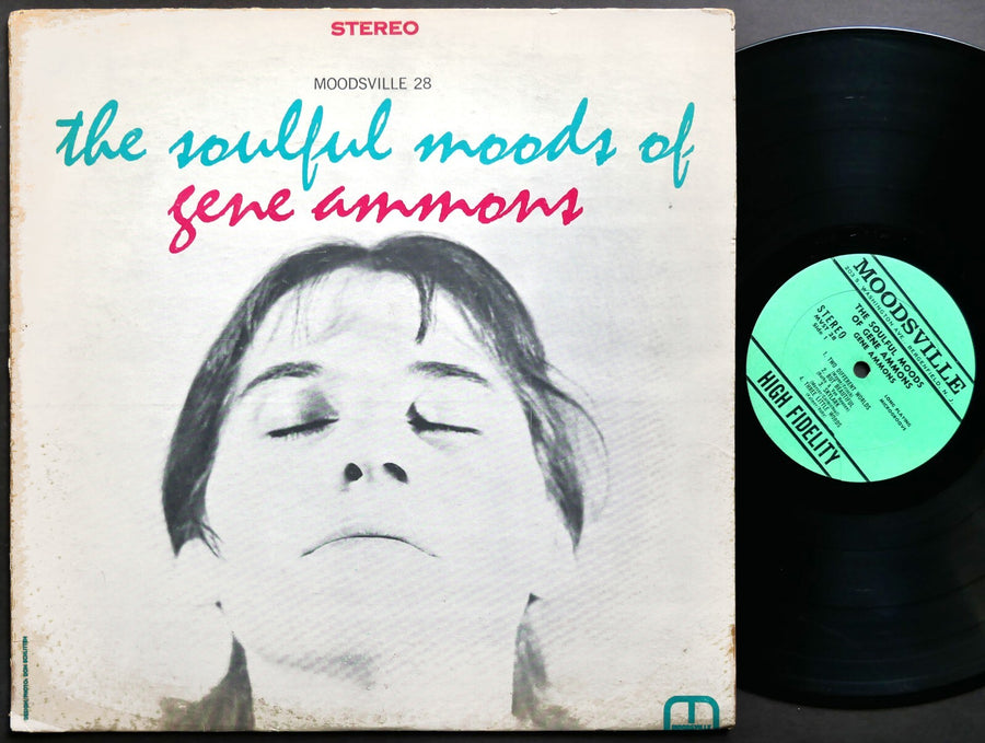 GENE AMMONS The Soulful Moods Of LP MOODSVILLE MVST 28 US 1963 RVG Patti Bown