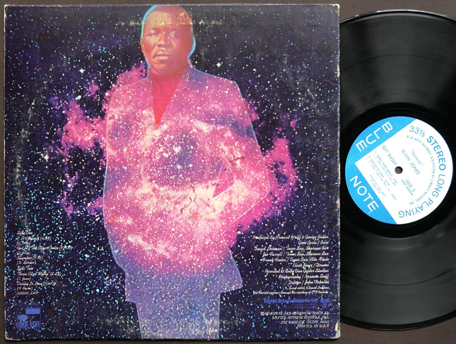 ELVIN JONES Genesis LP BLUE NOTE BST 84369 US 1971 RVG Frank Foster Joe Farrell