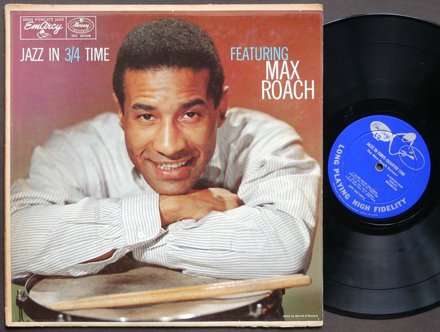 MAX ROACH Jazz In 3/4 Time LP EMARCY MG 36108 DG MONO Sonny Rollins Kenny Dorham