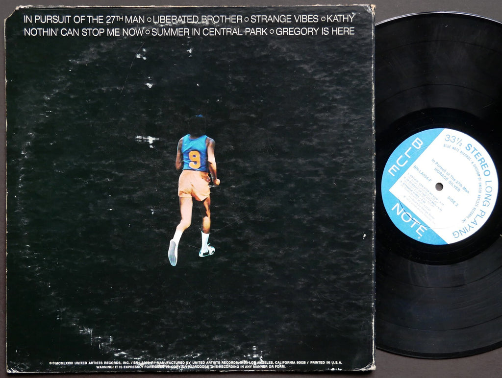 HORACE SILVER In Pursuit Of The 27th Man LP BLUE NOTE BN-LA054-F US 1973 RVG UA