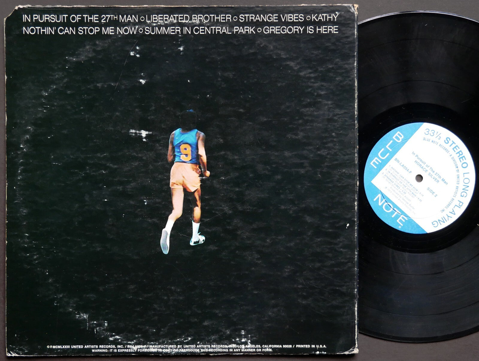 HORACE SILVER In Pursuit Of The 27th Man LP BLUE NOTE BN-LA054-F US 1973 RVG UA