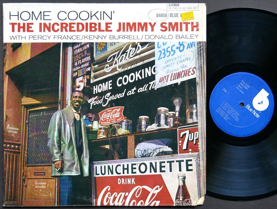 JIMMY SMITH Home Cookin' LP BLUE NOTE BST 84050 US 1977 JAZZ RE Kenny Burrell