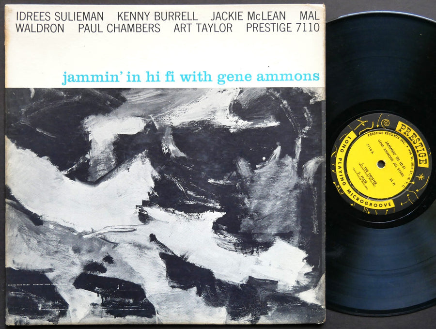 GENE AMMONS Jammin' In Hi Fi With LP PRESTIGE 7110 US 1957 DG MONO Jackie McLean
