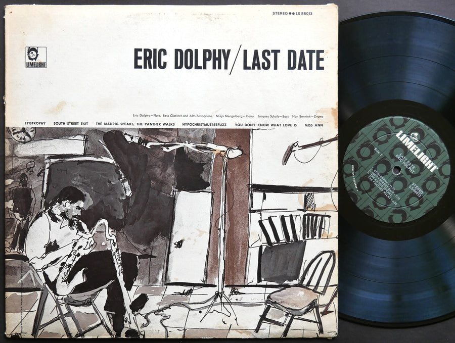 ERIC DOLPHY Last Date LP LIMELIGHT LS 86013 JAZZ DG STEREO Han Bennink