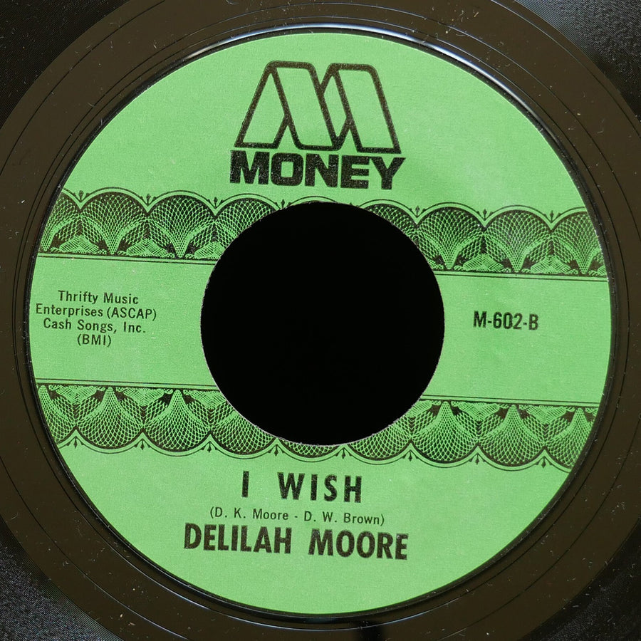 DELILAH MOORE I'll Just Walk Away / I Wish 45 MONEY RECORDS M-602 US 1973 Soul