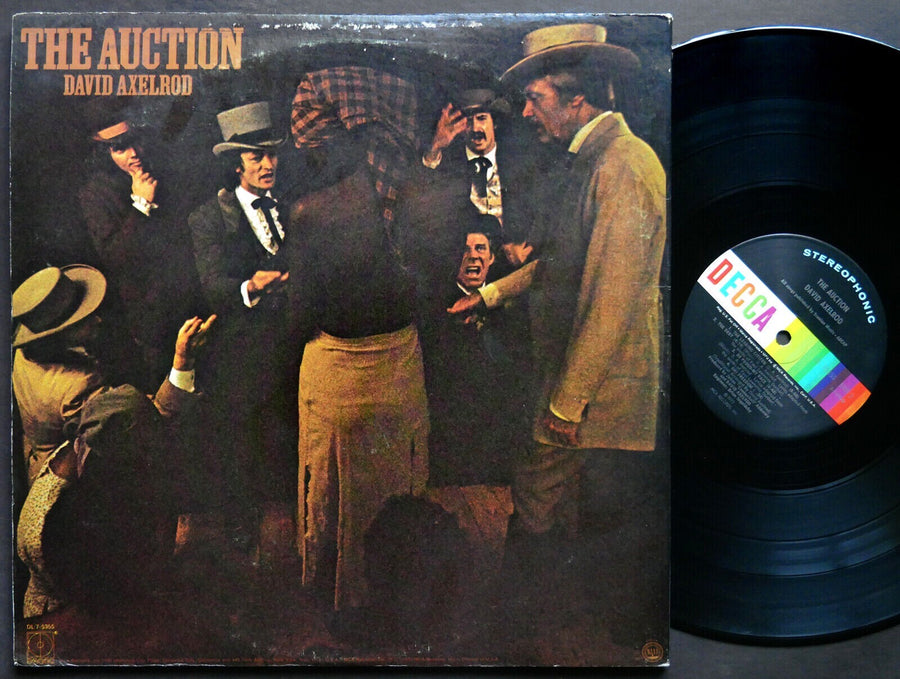 DAVID AXELROD The Auction LP DECCA DL 7-5355 US 1972 Jazz Funk VG+