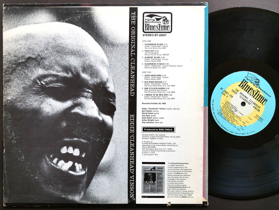EDDIE CLEANHEAD VINSON The Original Cleanhead LP BLUESTIME BT-29007 US '70 Blues