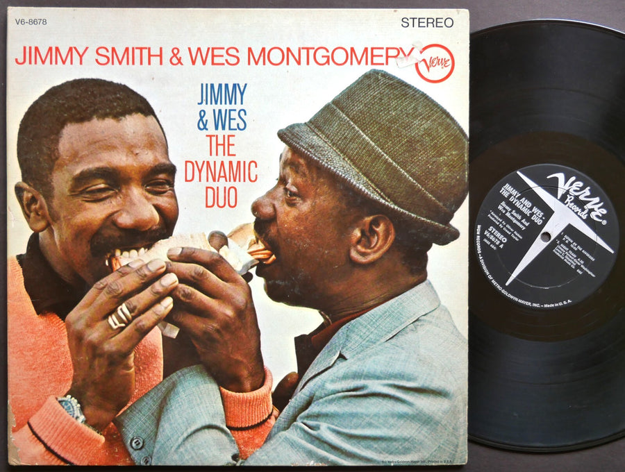 JIMMY SMITH & WES MONTGOMERY The Dynamic Duo LP VERVE RECORDS V6-8678 US 1966 DG