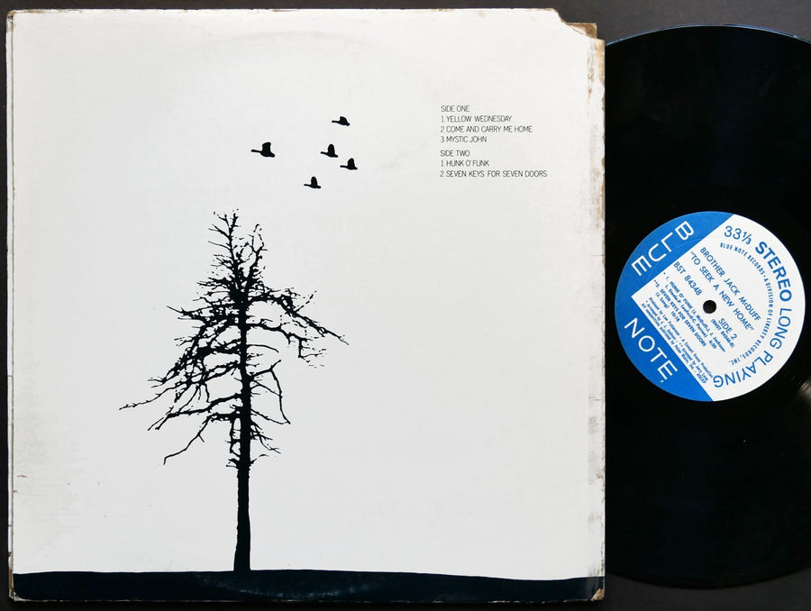 BROTHER JACK MCDUFF To Seek A New Home LP BLUE NOTE BST 84348 US 1970 Jazz Funk