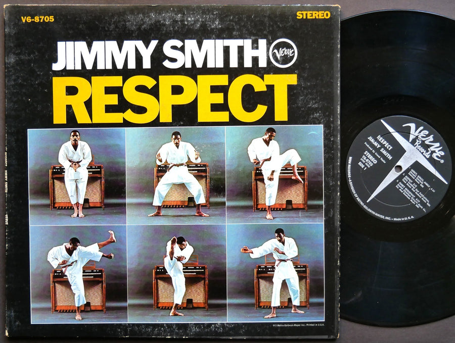 JIMMY SMITH Respect LP VERVE RECORDS V-8705 US 1967 RVG DG MONO Bernard Purdie