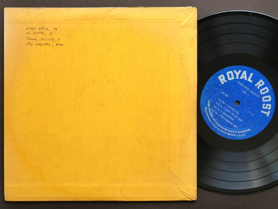 STAN GETZ Quartet Vol. 1 LP ROYAL ROOST RLP 402 US 1950 10" MONO Horace Silver