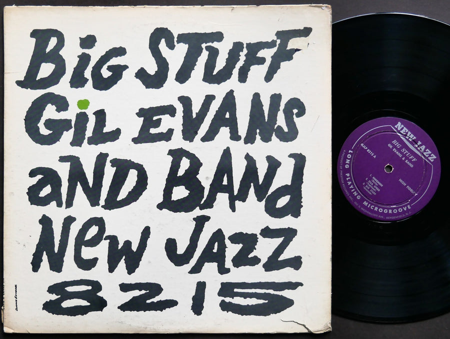 GIL EVANS Big Stuff LP NEW JAZZ NJLP 8215 US 1959 RVG DG MONO JAZZ Paul Chambers