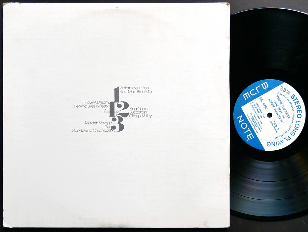 HERBIE HANCOCK The Best Of.. 2 x LP BLUE NOTE BST 89907 US 1971 Joe Henderson