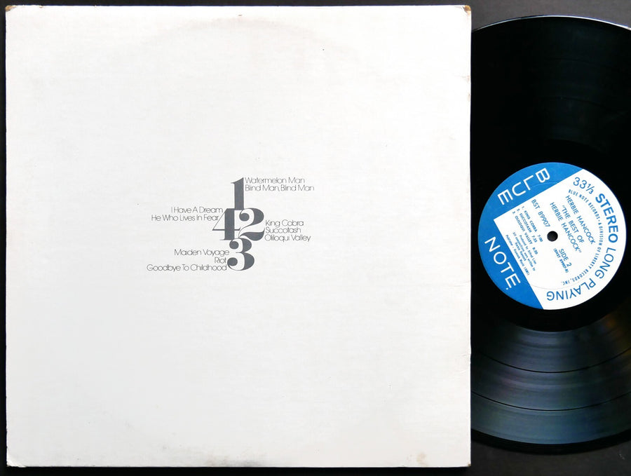 HERBIE HANCOCK The Best Of.. 2 x LP BLUE NOTE BST 89907 US 1971 Joe Henderson