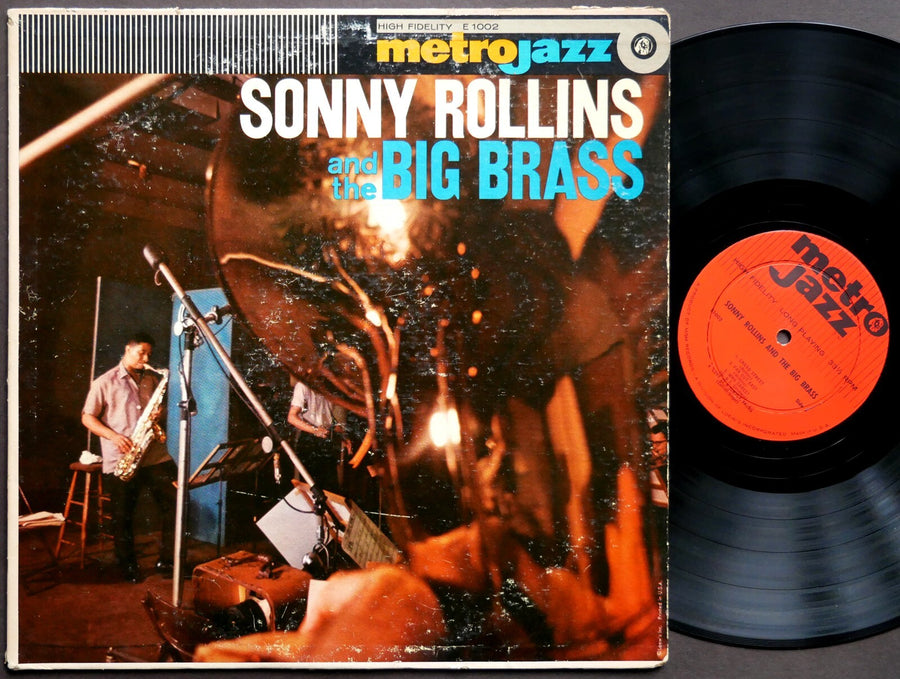 SONNY ROLLINS And The Big Brass METROJAZZ E 1002 LP US 1958 DG MONO Henry Grimes