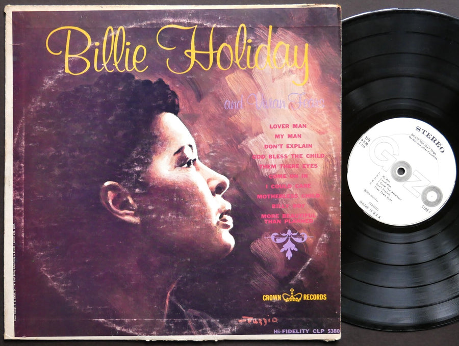 BILLIE HOLIDAY And VIVIAN FEARS LP CROWN RECORDS CLP 5380 US 1963 JAZZ MONO