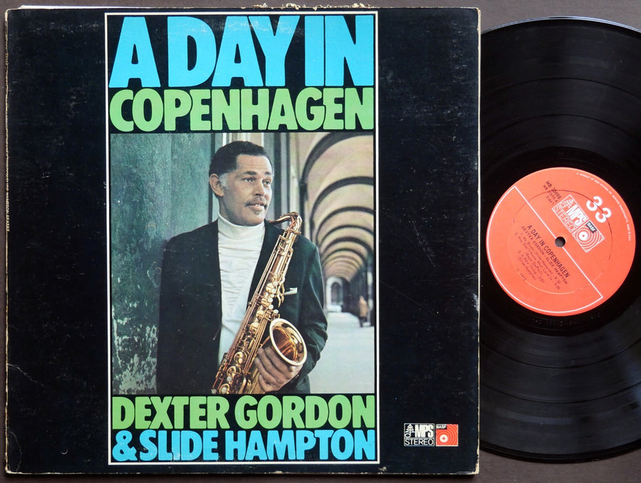 DEXTER GORDON & SLIDE HAMPTON A Day In Copenhagen LP MPS BASF 20698 Dizzy Reece