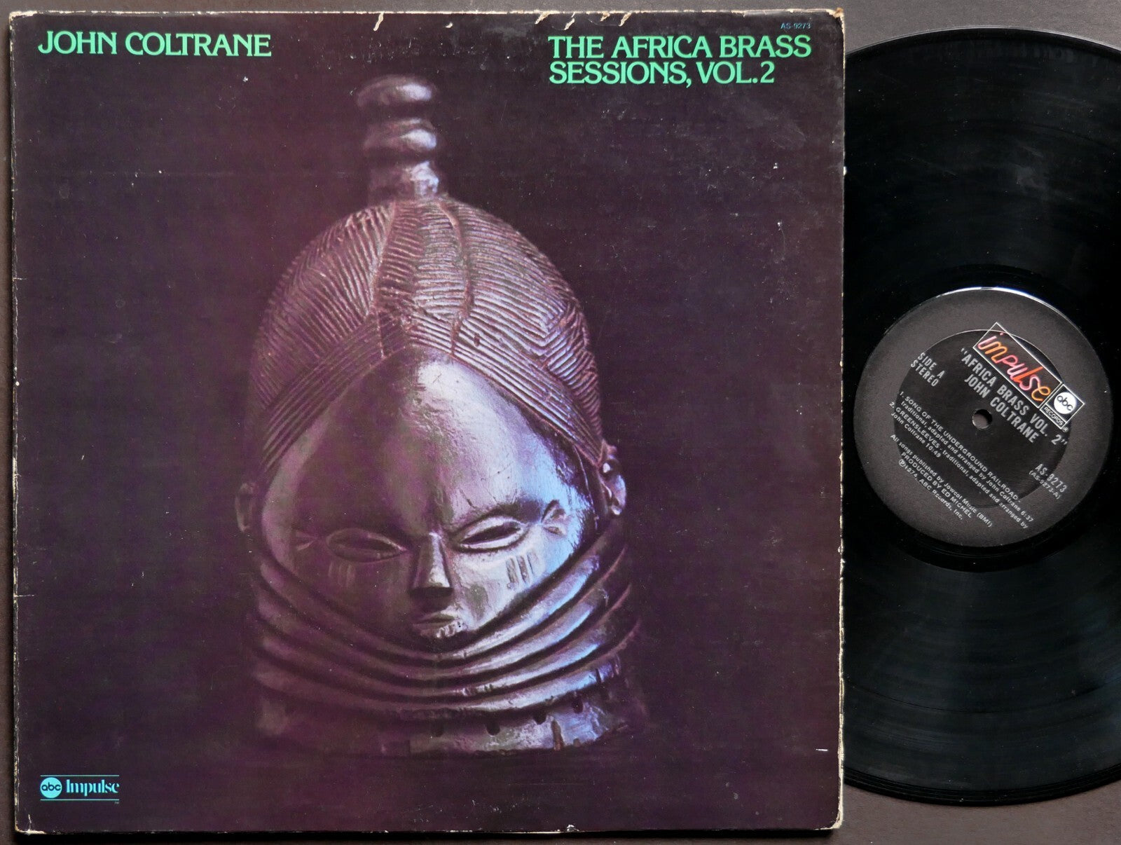 JOHN COLTRANE Africa Brass Sessions Vol. 2 LP IMPULSE! AS-9273 Eric Dolphy